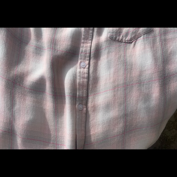 White Crow off-the-shoulder flannel - Picture 5 of 5